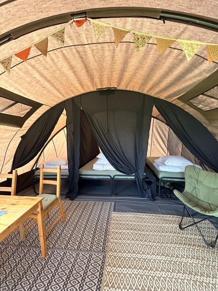 iglo zelt exklusives Iglu Glamping Haus teltta mit Kuppel & 2 Etagen hikipuu